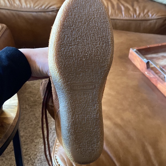Coach suede tennis size 7 - Picture 4 of 9